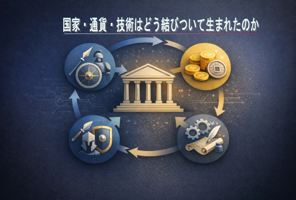国家・通貨・技術の結びつき