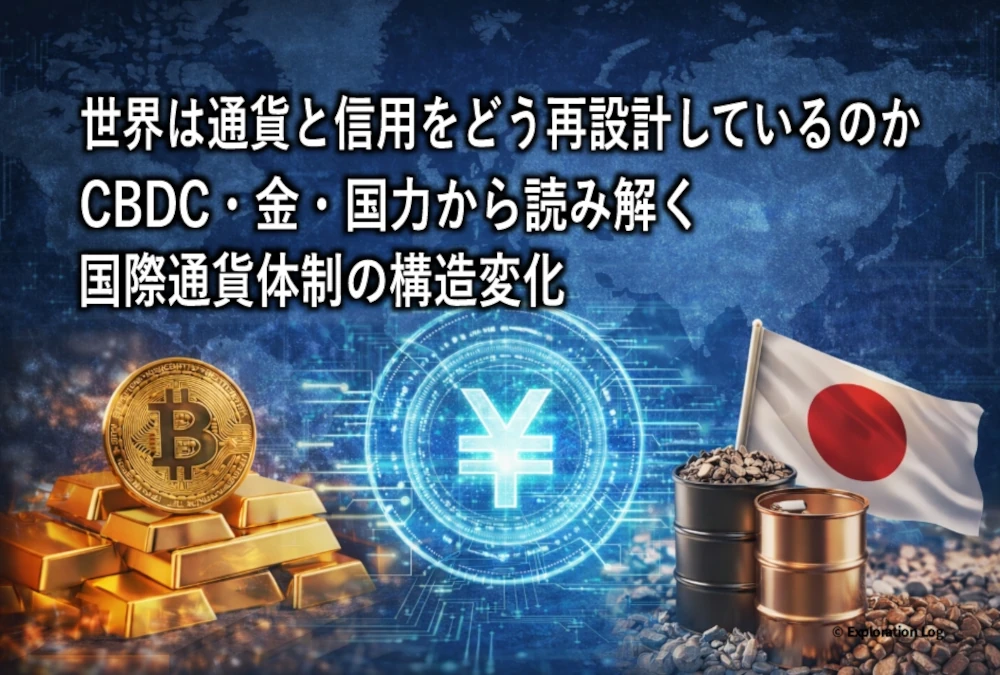 世界は通貨と信用をどう再設計しているのか